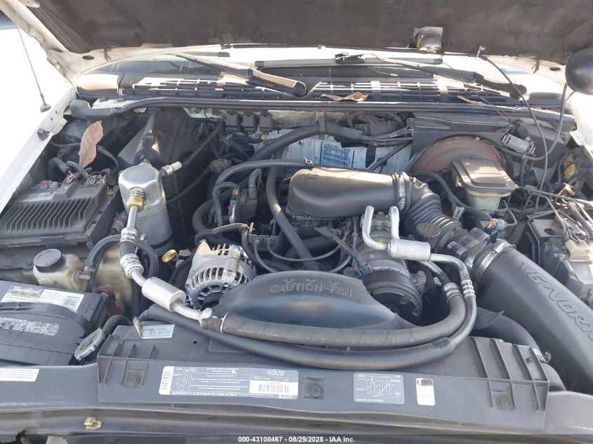 1996 GMC Jimmy VIN: 1GKCS13W1T2501618 Lot: 43108467