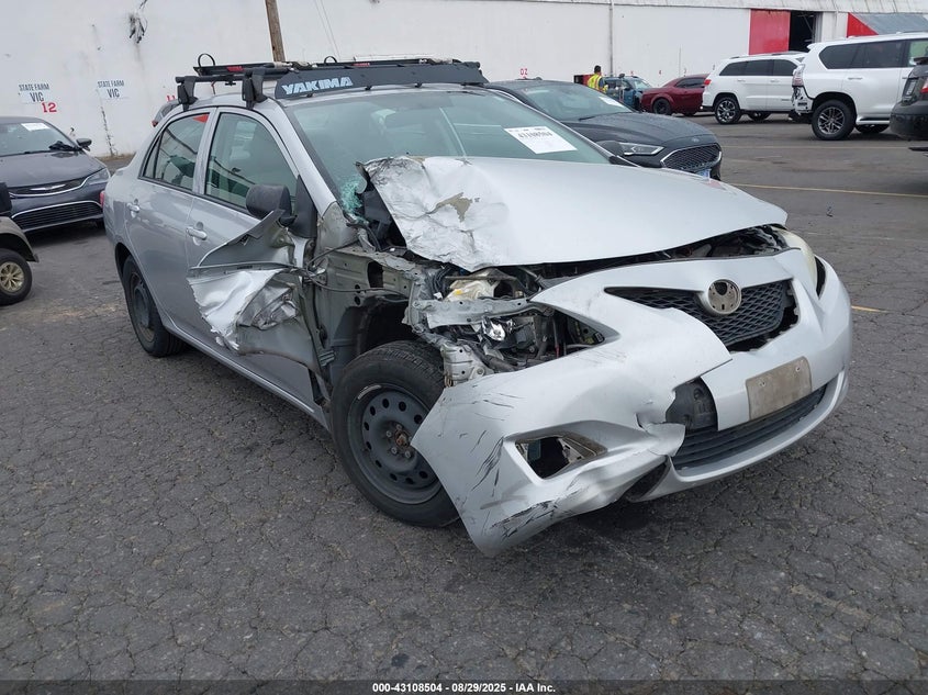2010 Toyota Corolla silver sedan gasoline 2T1BU4EE9AC315136 photo #1