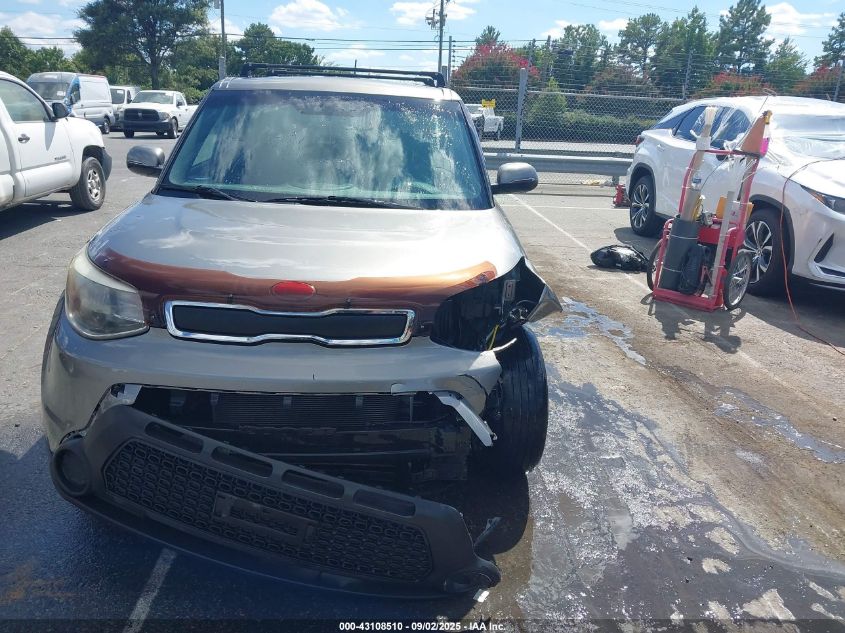 2014 Kia Soul VIN: KNDJN2A2XE7095926 Lot: 43108510