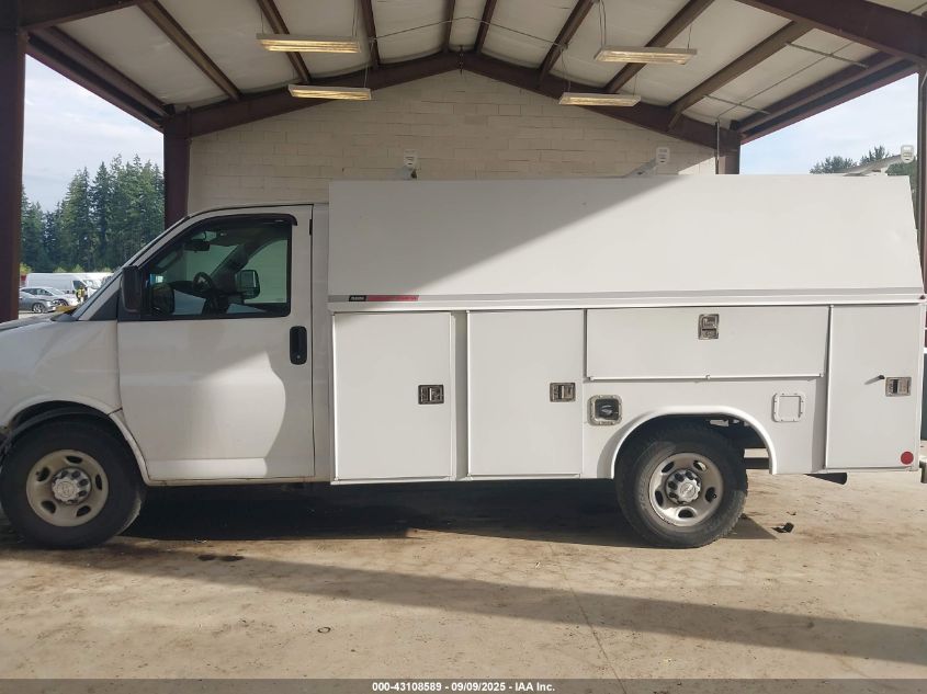 2017 Chevrolet Express G3500 Work Van VIN: 1GB0GRFG7H1346853 Lot: 43108589