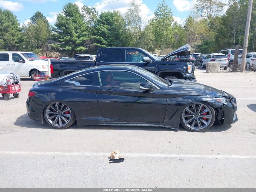 2018 Infiniti Q60 3.0T Luxe VIN: JN1EV7EL4JM391654 Lot: 43108597