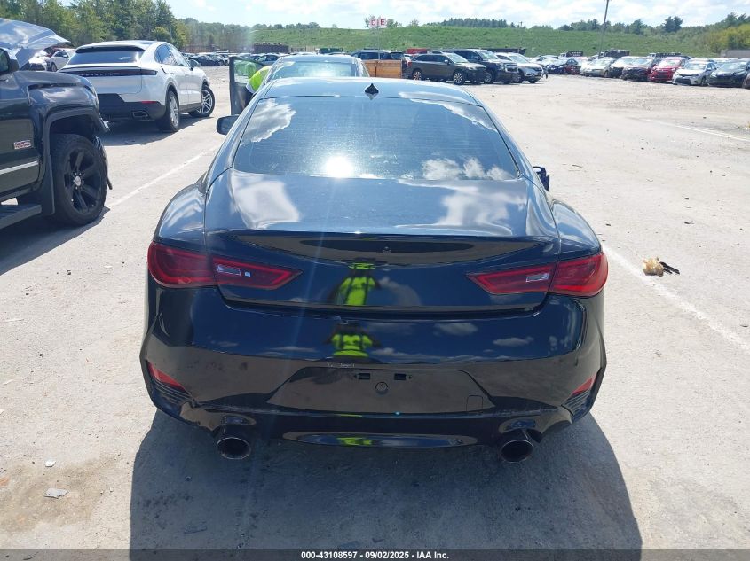 2018 Infiniti Q60 3.0T Luxe VIN: JN1EV7EL4JM391654 Lot: 43108597