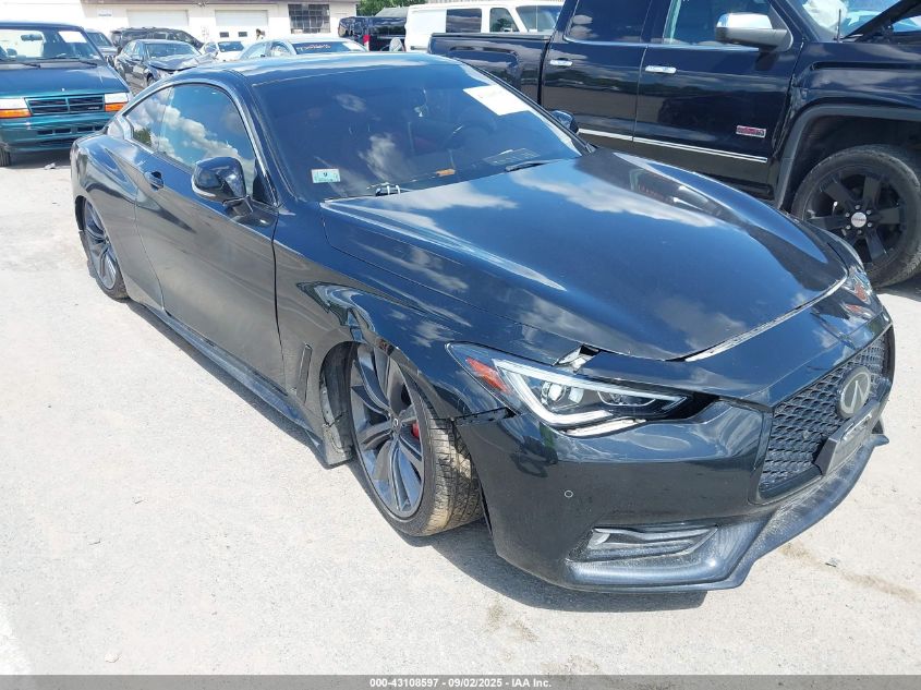 2018 Infiniti Q60 3.0T Luxe VIN: JN1EV7EL4JM391654 Lot: 43108597