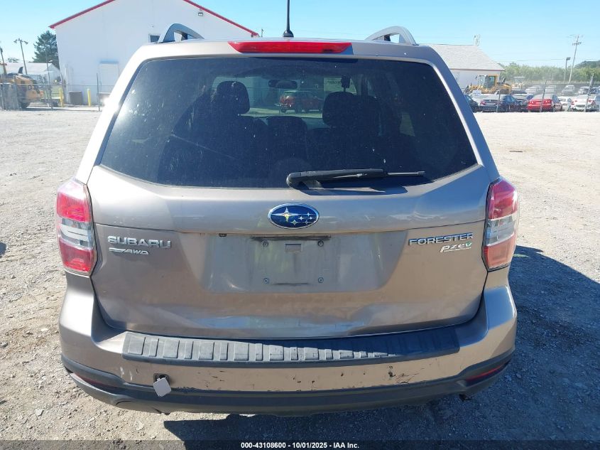 2014 Subaru Forester 2.5I Premium VIN: JF2SJAEC4EH555980 Lot: 43108600