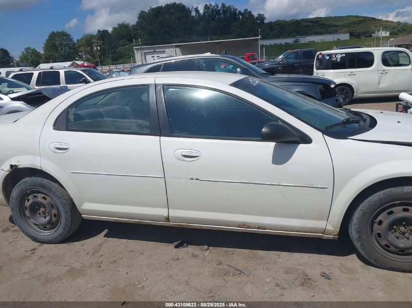 2006 Dodge Stratus Sxt VIN: 1B3AL46T66N254166 Lot: 43108623