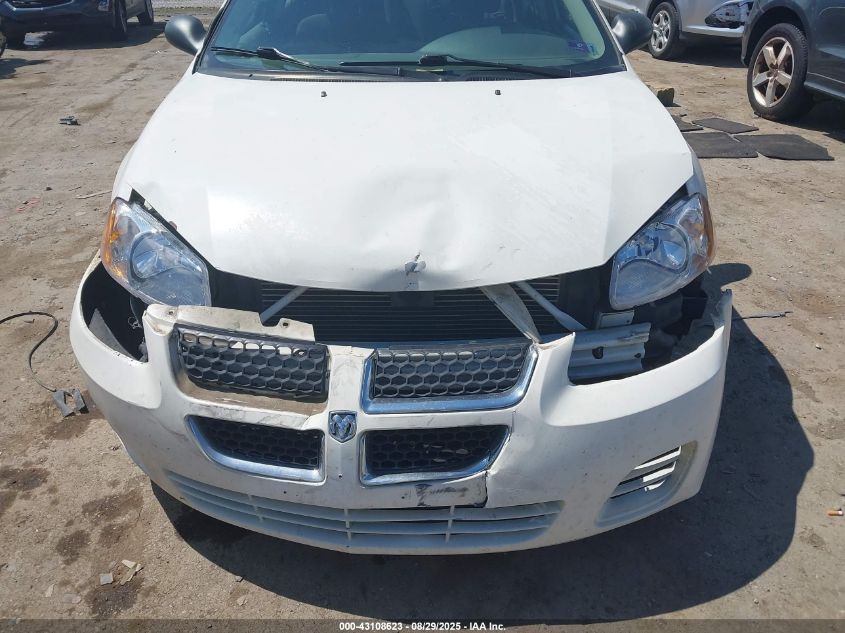 2006 Dodge Stratus Sxt VIN: 1B3AL46T66N254166 Lot: 43108623