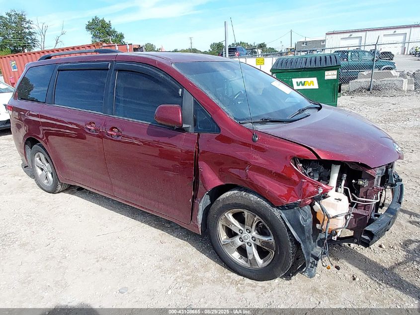 TOYOTA SIENNA LE V6 8 PASSENGER