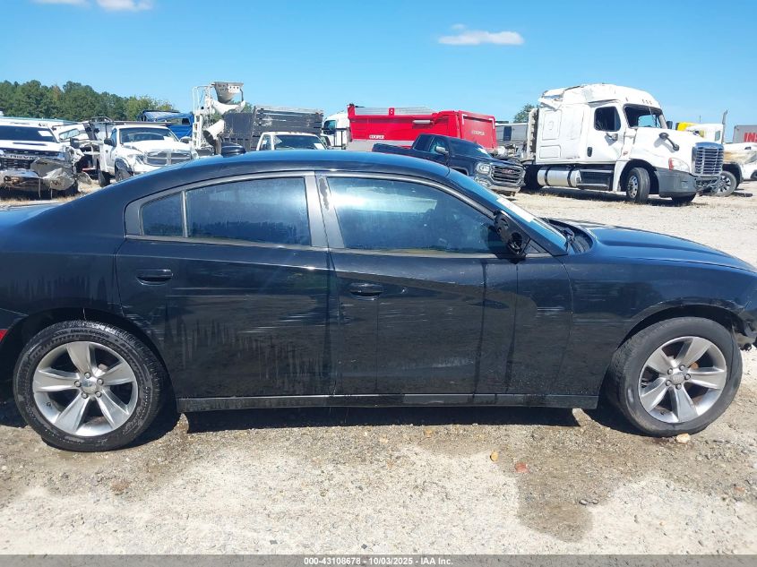 2016 Dodge Charger Sxt VIN: 2C3CDXHG6GH250946 Lot: 43108678