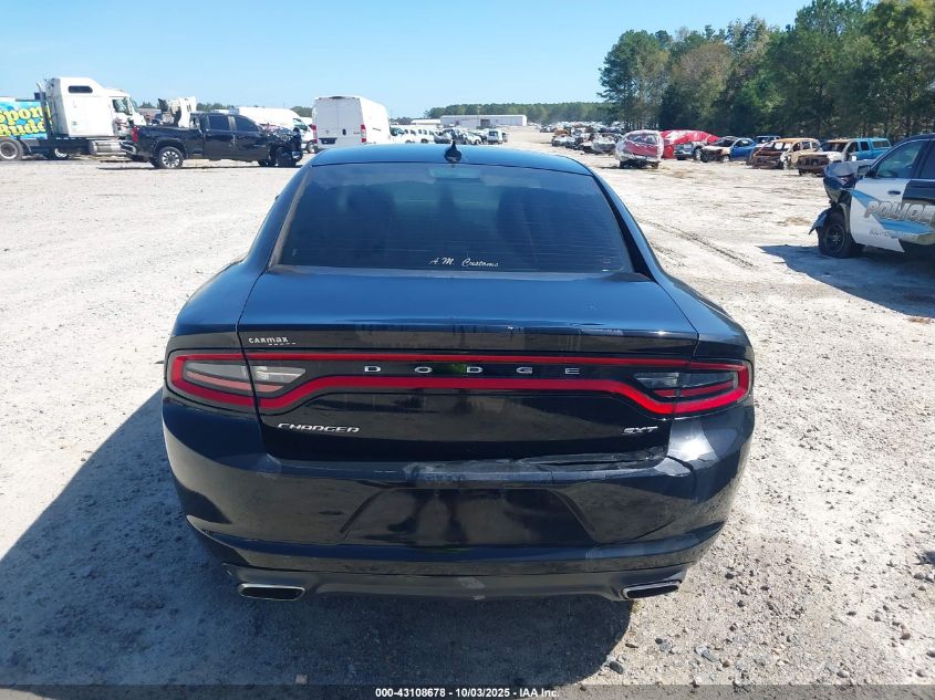 2016 Dodge Charger Sxt VIN: 2C3CDXHG6GH250946 Lot: 43108678