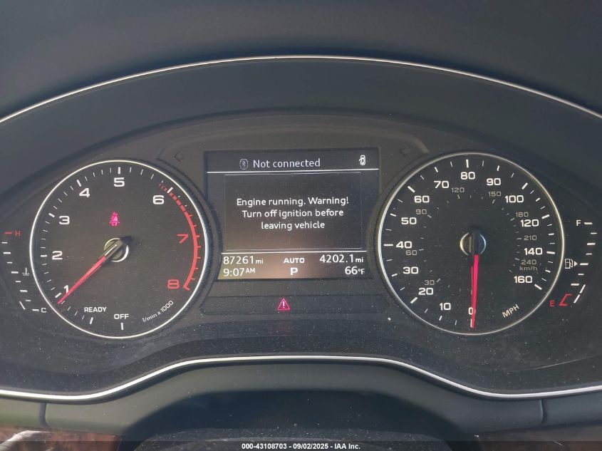 2018 Audi Q5 2.0T Premium/2.0T Tech Premium VIN: WA1ANAFY4J2146734 Lot: 43108703