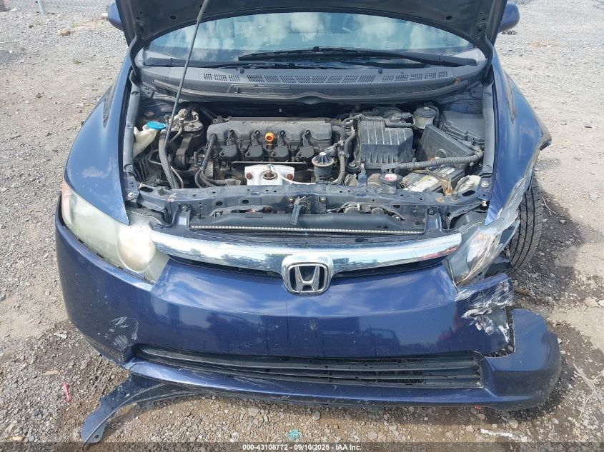 2008 Honda Civic Lx VIN: 1HGFA16598L090793 Lot: 43108772