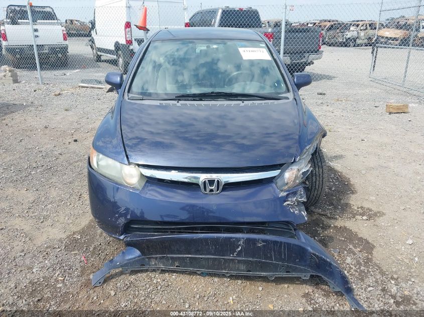 2008 Honda Civic Lx VIN: 1HGFA16598L090793 Lot: 43108772
