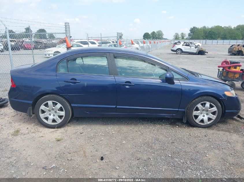 2008 Honda Civic Lx VIN: 1HGFA16598L090793 Lot: 43108772