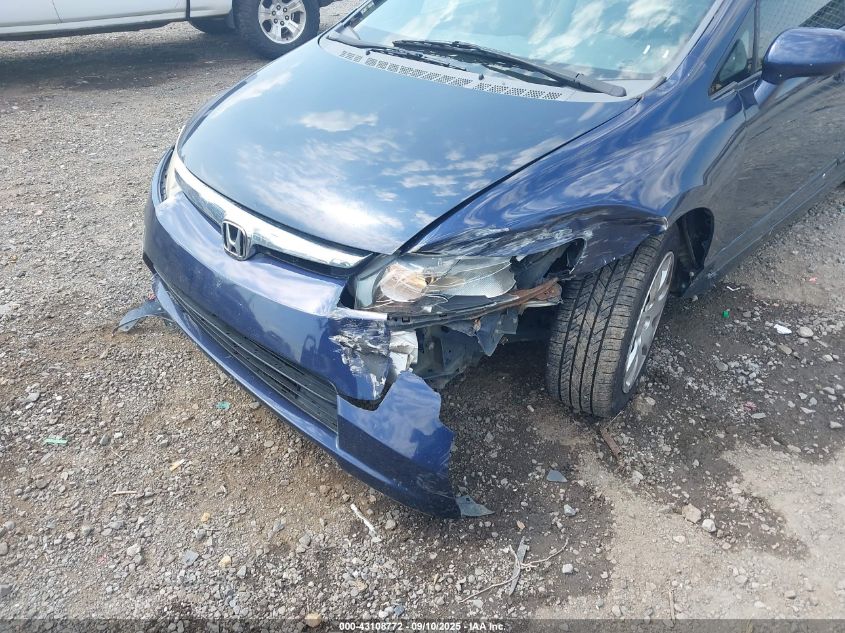 2008 Honda Civic Lx VIN: 1HGFA16598L090793 Lot: 43108772