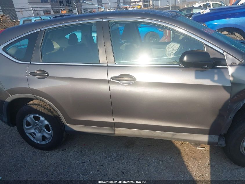 2014 Honda Cr-V Lx VIN: 2HKRM3H36EH545075 Lot: 43108802