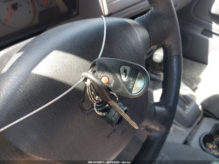 2001 Nissan Xterra Se VIN: 5N1ED28T21C522824 Lot: 43108871