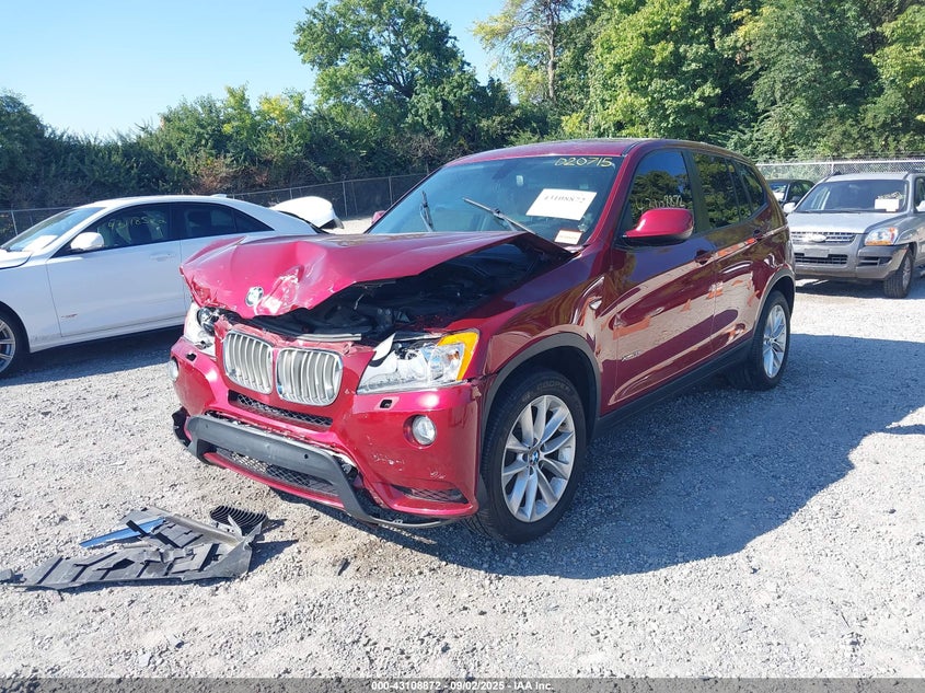 2014 BMW X3 XDRIVE28I - 5UXWX9C53E0D20715