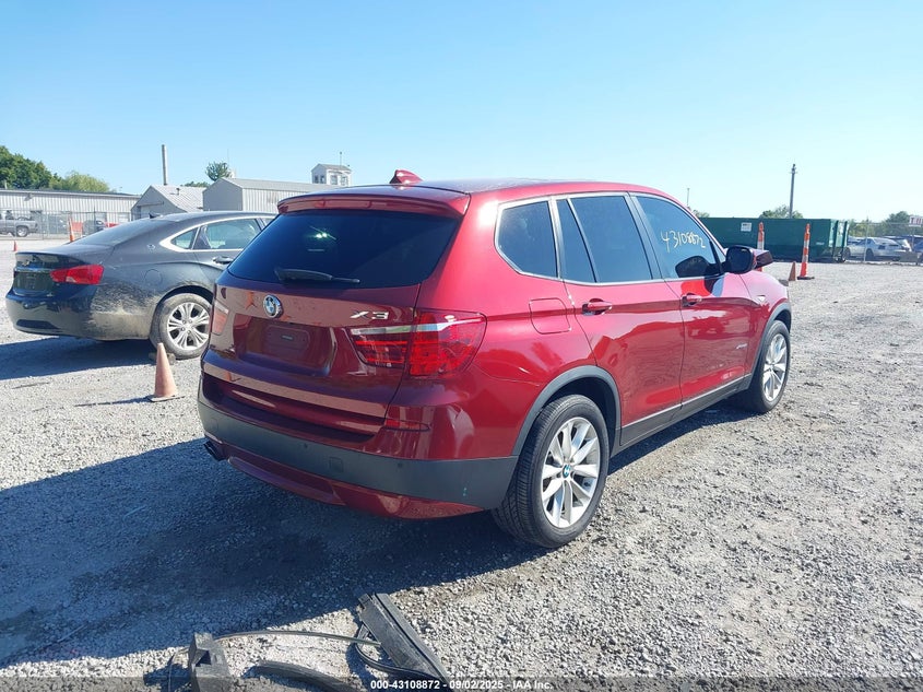 2014 BMW X3 XDRIVE28I - 5UXWX9C53E0D20715