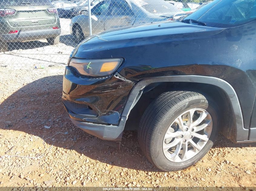 2019 Jeep Cherokee Latitude Fwd VIN: 1C4PJLCB4KD144530 Lot: 43108903