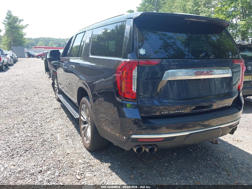 2023 GMC Yukon Xl 4Wd Denali black other gasoline 1GKS2JKLXPR180677 photo #4