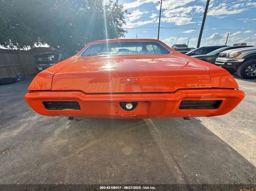 1968 Pontiac Gto VIN: 242378R194255 Lot: 43109017