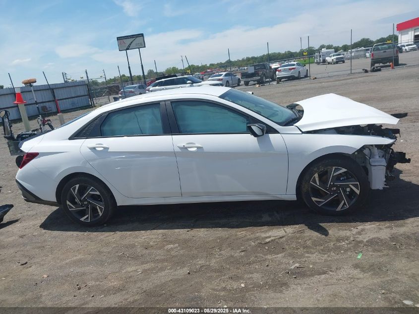 2025 Hyundai Elantra Sel Sport VIN: KMHLM4DG6SU047363 Lot: 43109023