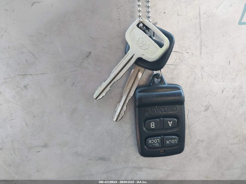 2002 Toyota Corolla Le VIN: 2T1BR12E82C580393 Lot: 43109024