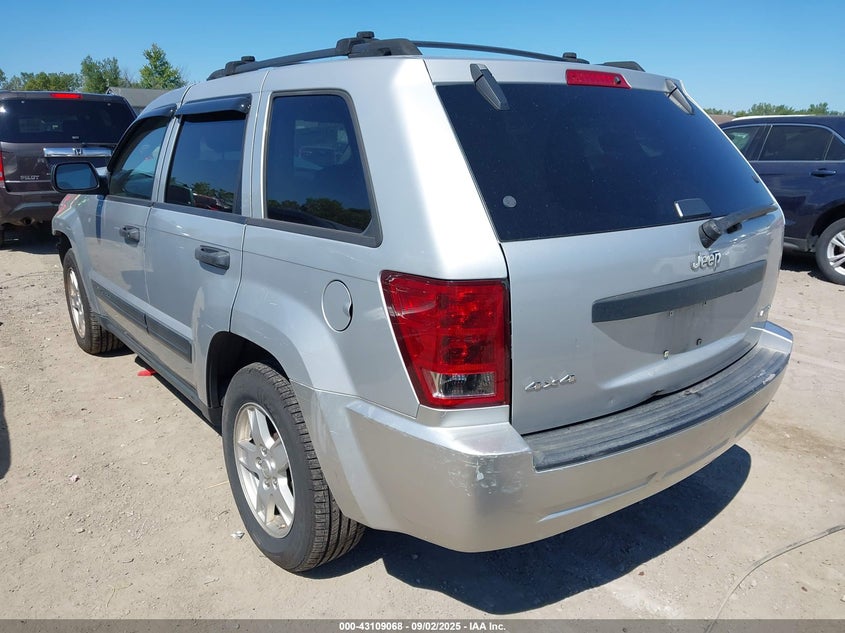 2005 Jeep Grand Cherokee Laredo silver other gasoline 1J4GR48K55C588303 photo #4