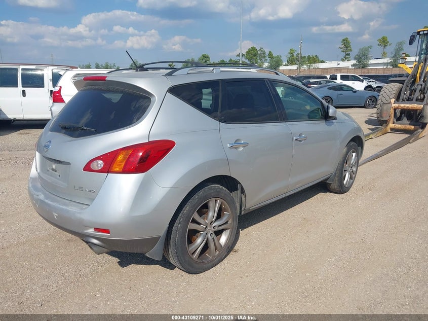 JN8AZ18W99W101416 2009 NISSAN MURANO photo no. 4