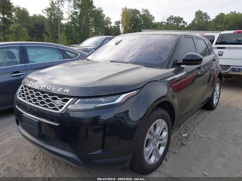 Vin: salzj2fx7lh055869, lot: 43603609, land rover range rover evoque s 20202