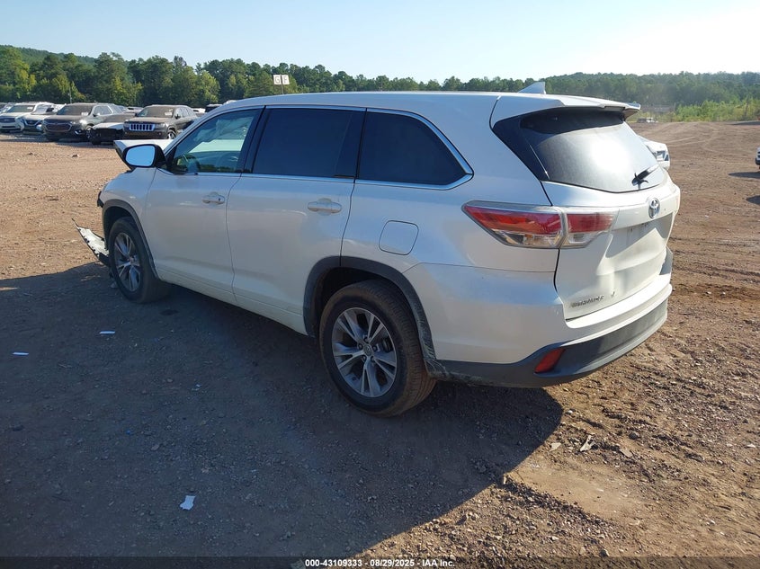 2015 TOYOTA HIGHLANDER LE PLUS V6 - 5TDZKRFH0FS073393