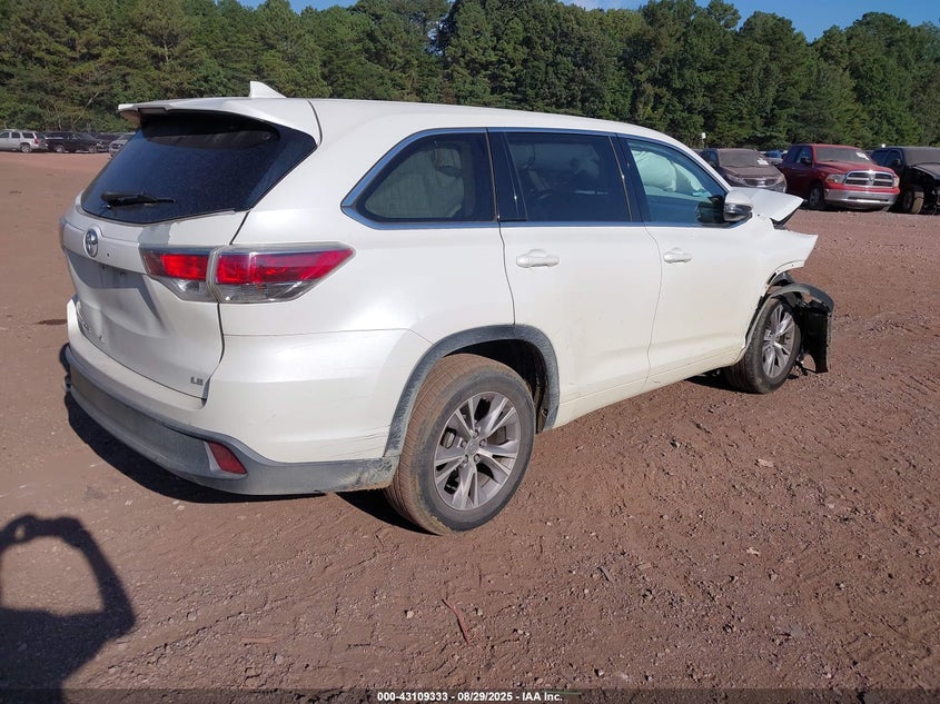 2015 TOYOTA HIGHLANDER LE PLUS V6 - 5TDZKRFH0FS073393
