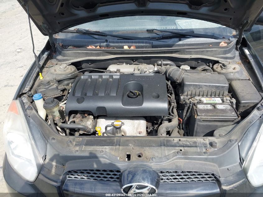 2010 Hyundai Accent Se VIN: KMHCN3AC8AU184845 Lot: 43109343