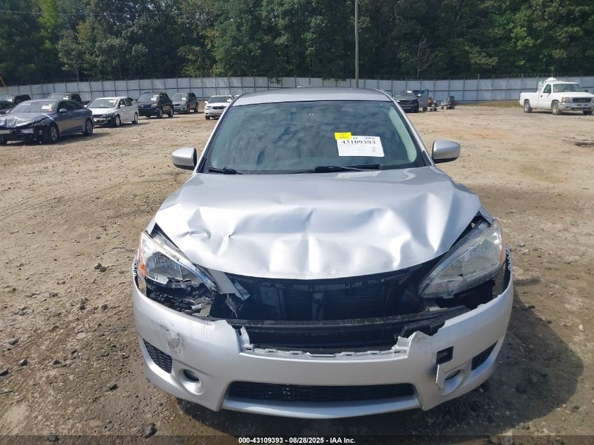 2013 Nissan Sentra Sr VIN: 3N1AB7AP1DL772828 Lot: 43109393