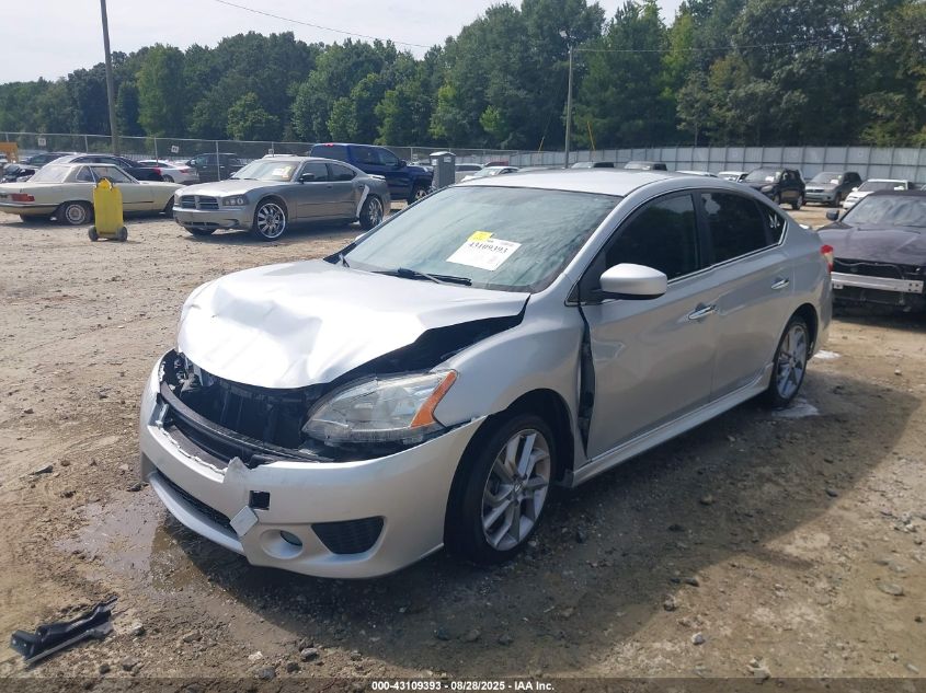 2013 Nissan Sentra Sr VIN: 3N1AB7AP1DL772828 Lot: 43109393