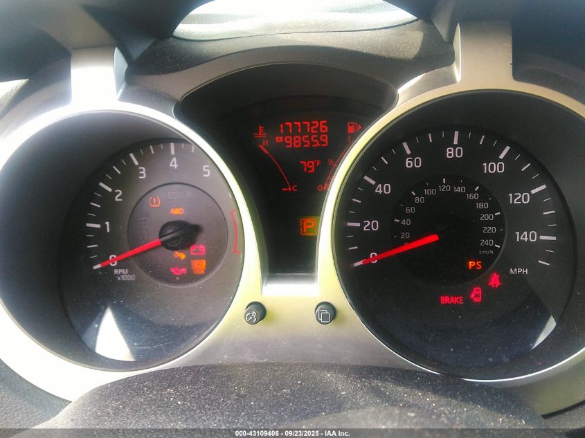 2011 Nissan Juke Sv VIN: JN8AF5MV2BT005809 Lot: 43109406