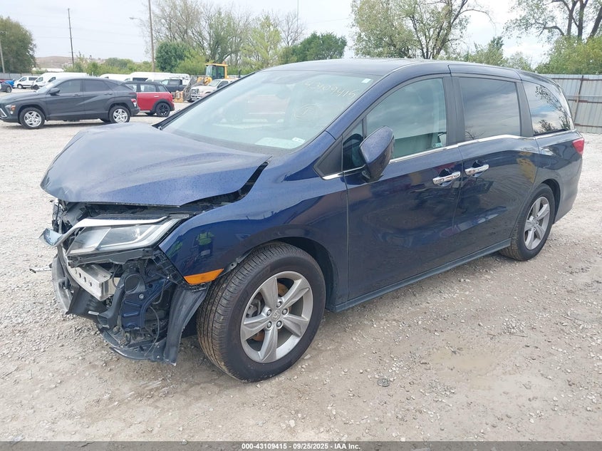 Vin: 5fnrl6h78kb009858, lot: 43603708, honda odyssey ex-l 20192