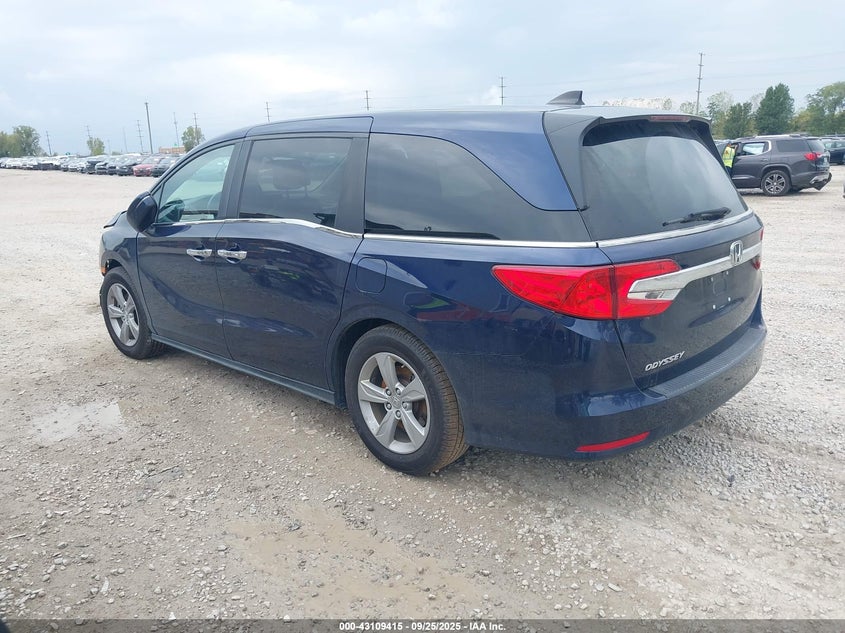 Vin: 5fnrl6h78kb009858, lot: 43603708, honda odyssey ex-l 20193