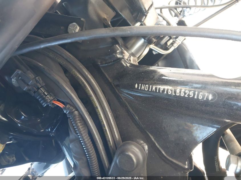 2020 Harley-Davidson Fltrxs VIN: 1HD1KTP16LB625167 Lot: 43109533