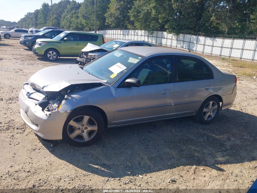 2005 Honda Civic Lx VIN: 2HGES16565H579170 Lot: 43109577