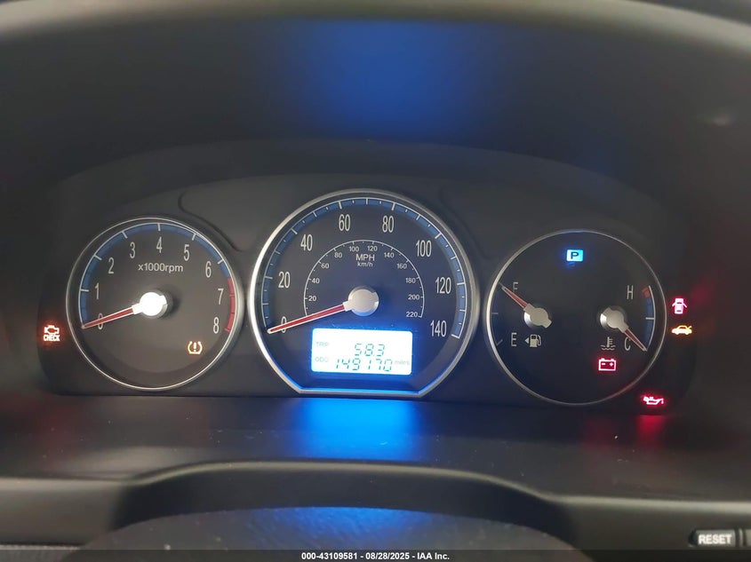 2009 Hyundai Santa Fe Limited VIN: 5NMSH13E09H327297 Lot: 43109581