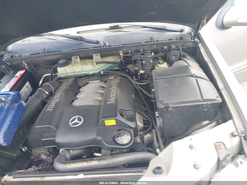 2005 Mercedes-Benz Ml 500 4Matic VIN: 4JGAB75E15A542720 Lot: 43109604
