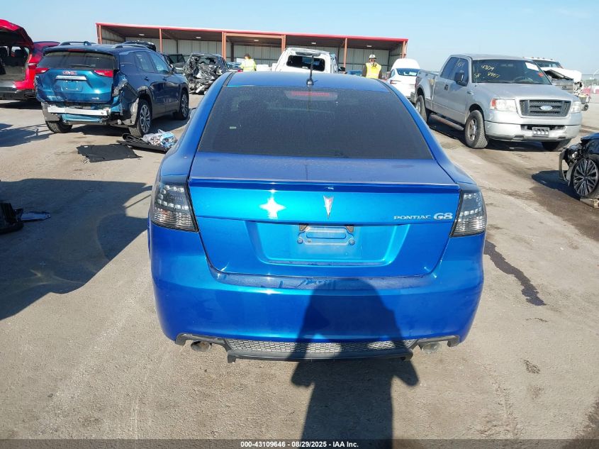 2009 Pontiac G8 VIN: 6G2ER57709L165576 Lot: 43109646