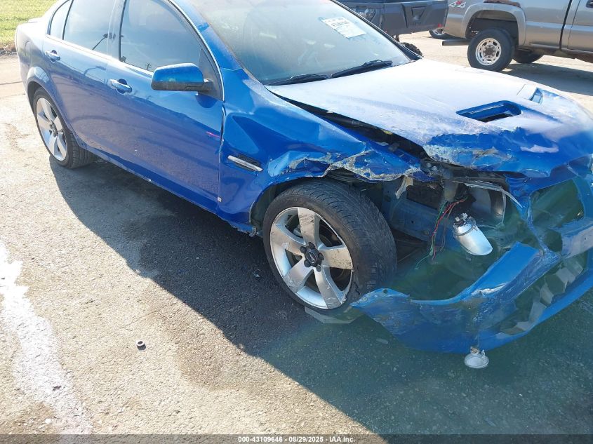 2009 Pontiac G8 VIN: 6G2ER57709L165576 Lot: 43109646