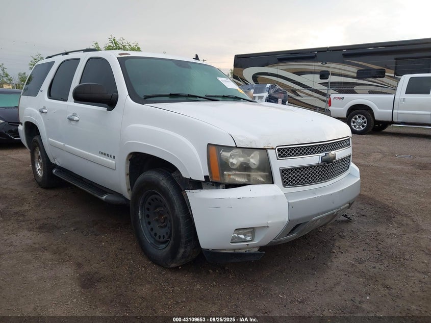 1GNFK13037R417213 2007 Chevrolet Tahoe Lt auction photo 1