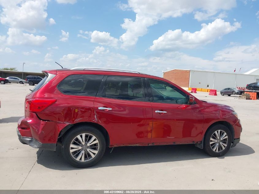 2018 Nissan Pathfinder S VIN: 5N1DR2MN5JC617494 Lot: 43109662
