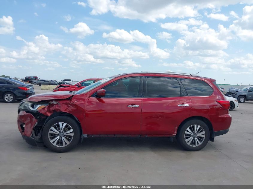 2018 Nissan Pathfinder S VIN: 5N1DR2MN5JC617494 Lot: 43109662