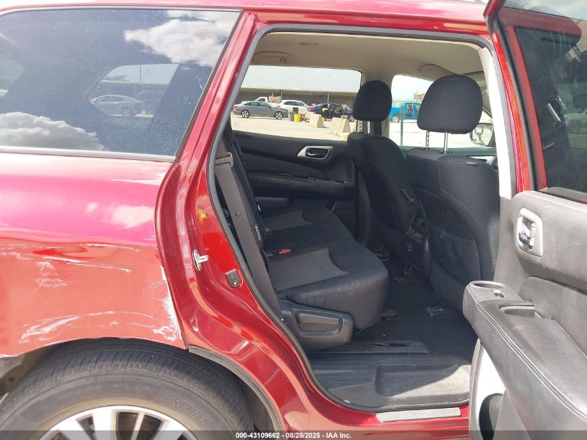 2018 Nissan Pathfinder S VIN: 5N1DR2MN5JC617494 Lot: 43109662