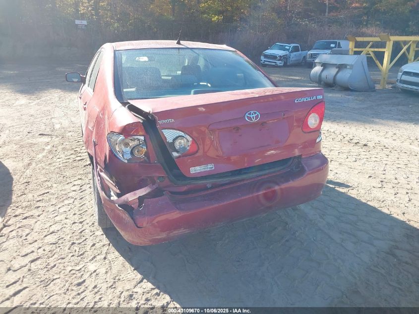 2006 Toyota Corolla Le VIN: 2T1BR32E96C580131 Lot: 43109670