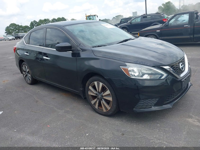 3N1AB7AP3KY247785 2019 Nissan Sentra Sv auction photo 1
